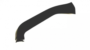 Upper left trunk lid trim for Subaru Forester 2013 SH, black