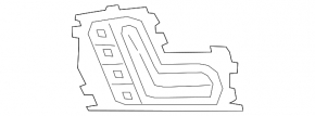 Seat control with memory, front left, Mercedes X247 GLB 20-26