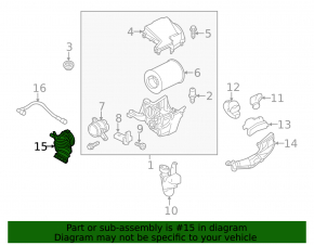 Air duct for manifold Ford Focus mk3 11-18 2.0