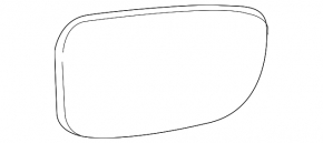 Left mirror element Mazda CX-50 23-25 auto-dimming