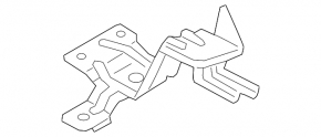 Auxiliary Cooling Motor Bracket BMW 5 G30 18-20 530e Hybrid