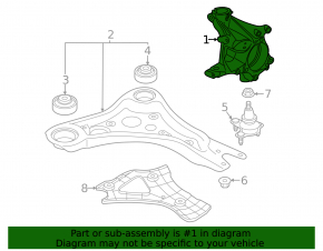 Front right axle shaft Volkswagen ID.4 21-22 RWD