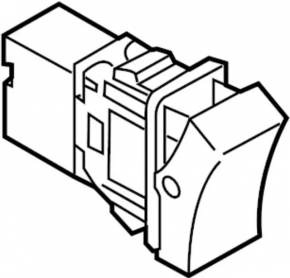 Nissan Maxima A36 16- Trunk Lid Release Button