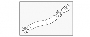 Lower cooling pipe Hyundai Elantra 21-26 1.6