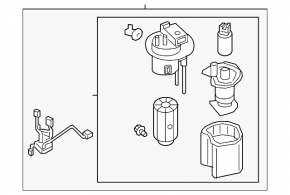 Fuel pump for Kia Optima 16-20
