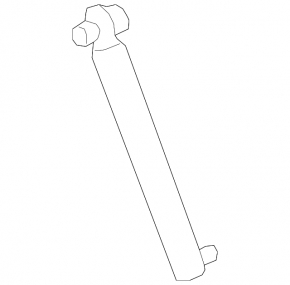 Shock absorber trunk door left BMW X7 G07 19- lower