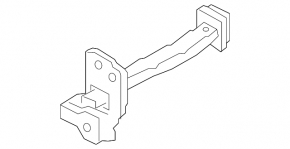 Front right door stop for Hyundai Sonata 15-17