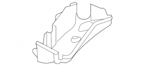 Fuse Box Housing Underhood Lower Part Lexus RX400h 06-08
