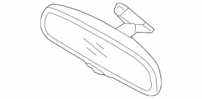 Hyundai Tucson 19-21 interior mirror with camera