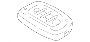 Smart Key Hyundai Tucson 16-18 4 Buttons