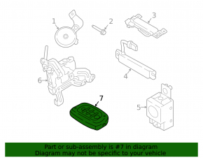 Smart key Hyundai Tucson 16-18 4 buttons, worn