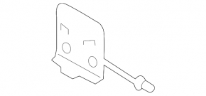 Mercedes W212 14-16 AMG rear bumper tow hook cap pkg