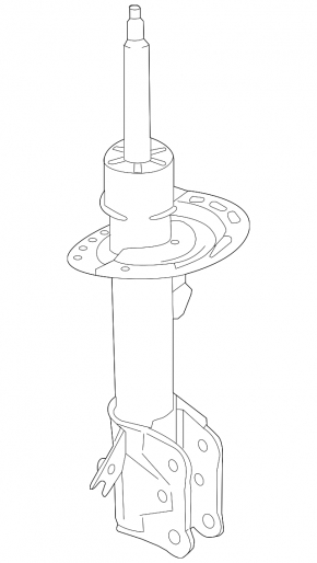Lincoln MKX 16-Front Right Shock Absorber