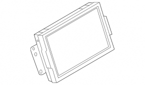 Monitor, display, navigation Ford Explorer 16-19 rest