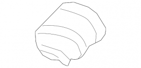 Air duct from filter left BMW X7 G07 19-20 N63