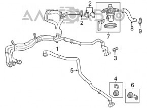 Chevrolet Volt 11-15 Battery Cooling System Valve