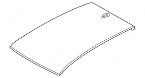 Metal roof for BMW X2 F39 18-23 without panoramic windows