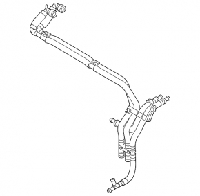Cooling system hoses for the Audi E-Tron 19-23