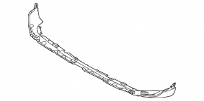 BMW X5 G05 24-26 Front Bumper Lip Structure