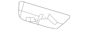 Mudguard threshold rear right VW Beetle 12-19