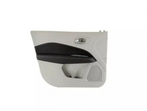 Door trim card front right Jeep Compass 17-20 gray, black insert, red stitching