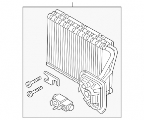 Evaporator BMW 7 G12 16-22
