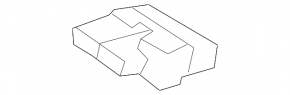 Lexus IS 14-16 SRS airbag computer module
