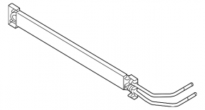 Power Steering Radiator Porsche Cayenne 958 11-17