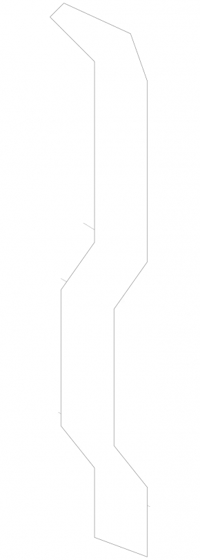 Upper left radiator bracket for Mercedes A-class V177 19-22 M260 metal