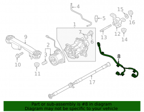 Mazda CX-50 23-25 Rear Axle Wiring