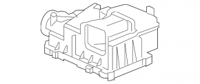 Honda CRV 17-22 1.5T Air Filter Housing Upper Cover