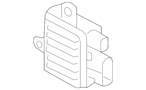 Cooling Fan Computer Kia Optima 14-15 Rest 2.4
