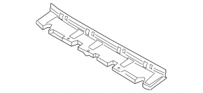 Front bumper mount central BMW 5 G30 17-23