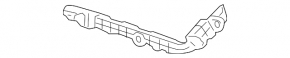 Left rear bumper mount for Lexus GS 13-19