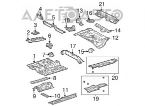 Left side sill protection for Toyota Prius 2009-2010