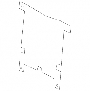 Driver's seat back support VW Passat b7 12-15 USA electric