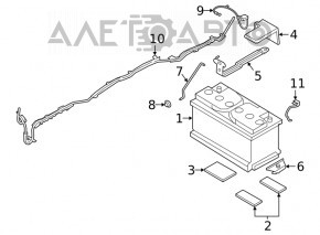 Battery Holder BMW 3 G20 19-