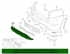 Mitsubishi Outlander 2022-2026 radiator grille assembly