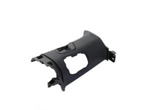 Right rear pillar trim in front of the window, Jeep Grand Cherokee WL 21-25, black, under the deflector, long