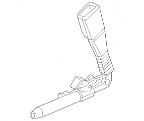 Belt tensioner front left BMW X5 X6 E70 E71 07-13