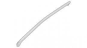 Door seal front left Hyundai Santa FE Sport 13-18 upper