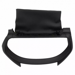 Black instrument cluster trim for the Ford Ecosport 18-22