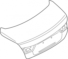 Trunk lid Infiniti Q50 14-17