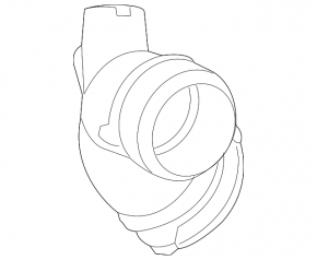 Air duct for intake Toyota Prius 50 16-22