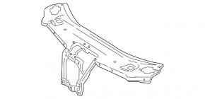 Mercedes W221 TV top bar