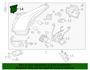 Ignition unit Cadillac ATS 13-19