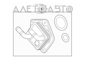 Gearbox cooler Honda HR-V 16-22