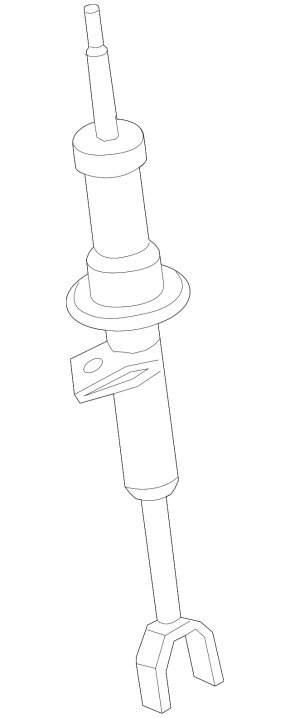 Front left shock absorber assembly for BMW 5 Series F10 11-16 3.0T AWD