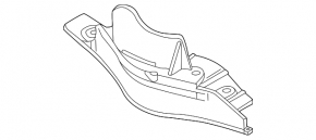Lower control arm spring pad, rear left, VW Atlas 18-20