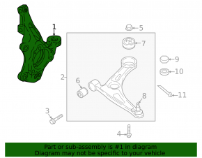 Front right axle Kia Niro 23-26 EV
